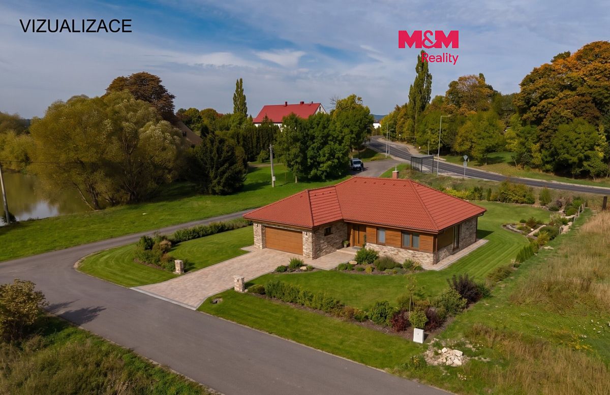 Prodej stavebního pozemku 943 m², Třebeň – fotka 1 z 3