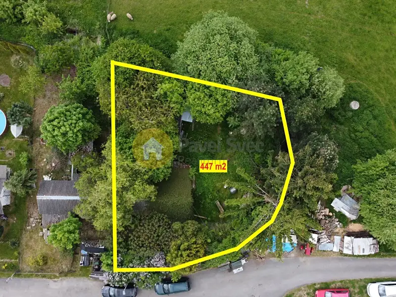 Prodej stavebního pozemku 447 m², Radhostice – náhled fotky 2