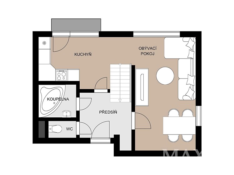 Квартира 3+kk на продаж, 73 м² (18 з 19)