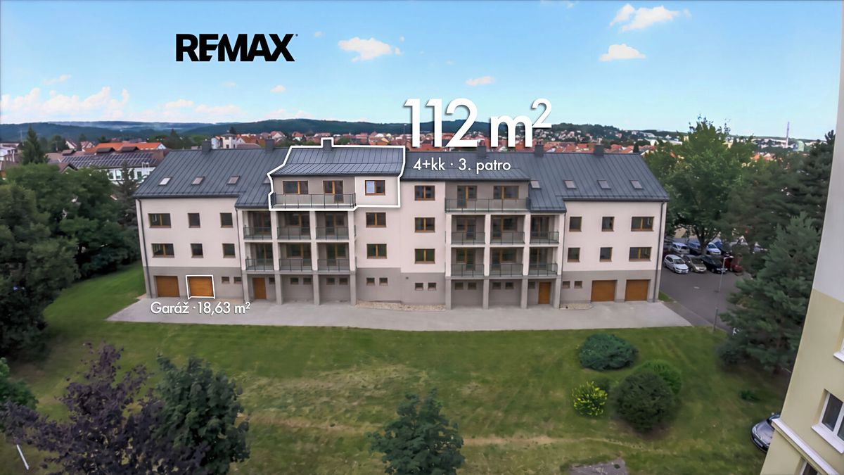 Prodej bytu 4+kk 112 m², Dobříš – fotka 1 z 3