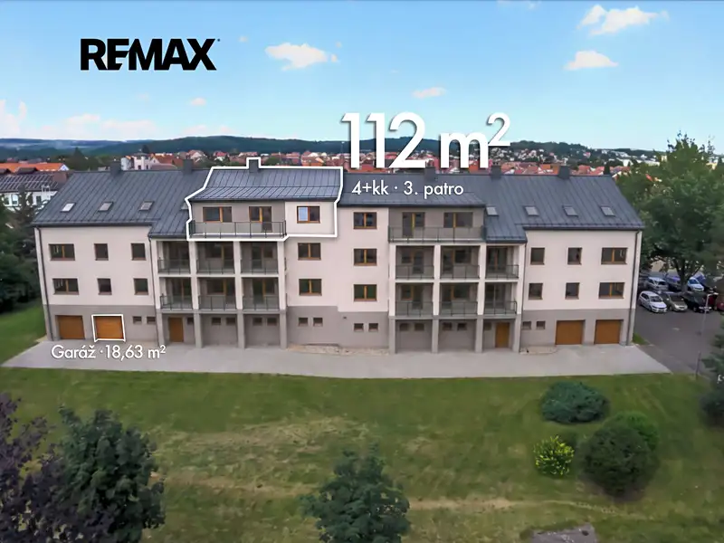 Prodej bytu 4+kk 112 m², Dobříš – náhled fotky 1