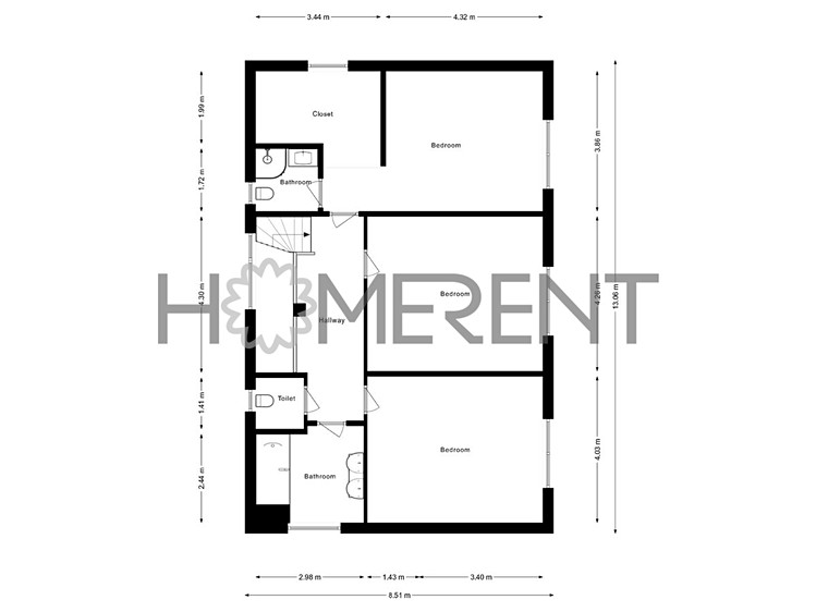 Будинок в оренду, 240 м² (23 з 24)