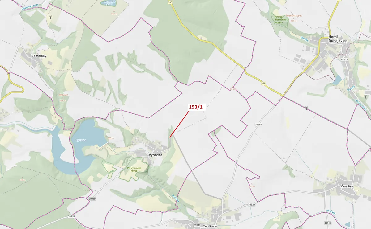 Dražba lesa 25 m²