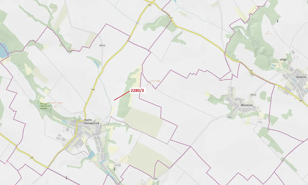 Dražba lesa 8 m²