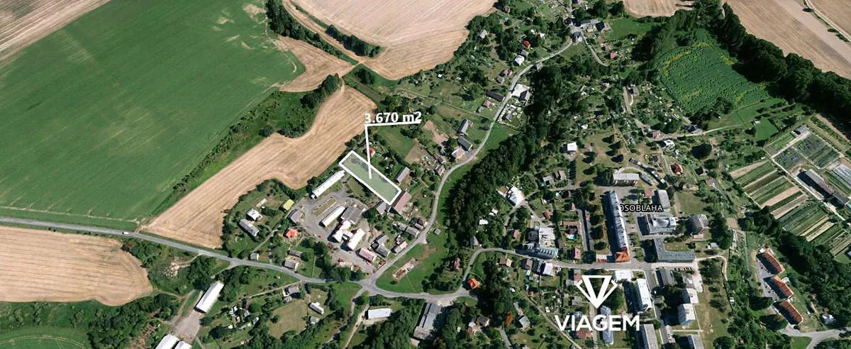 Prodej stavebního pozemku 3670 m²