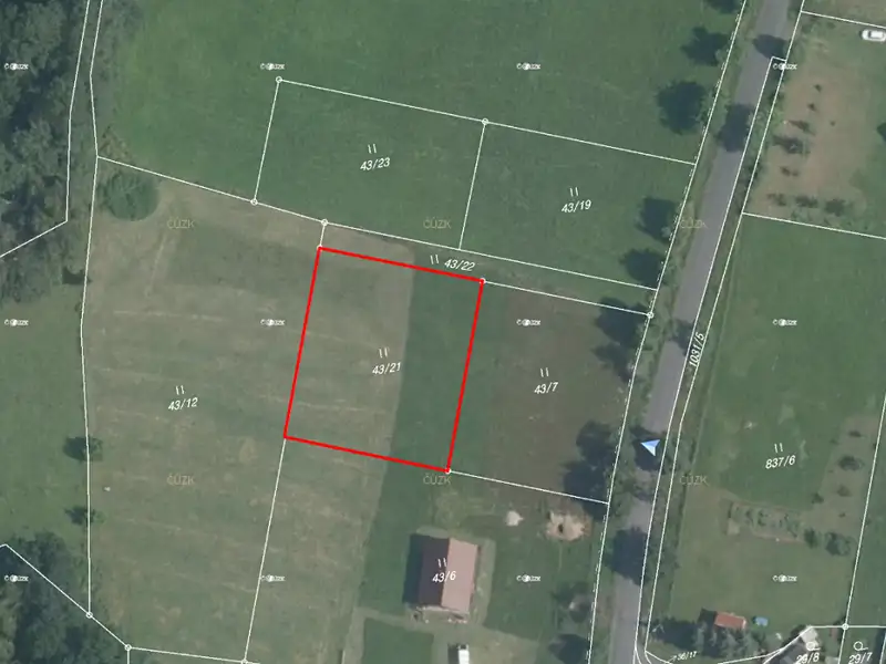 Prodej stavebního pozemku 1172 m², Březová – náhled fotky 3
