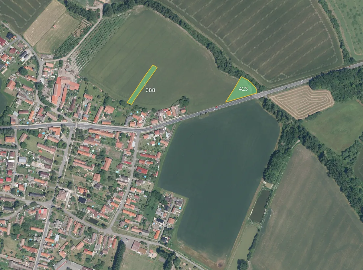 Prodej pole 3798 m²