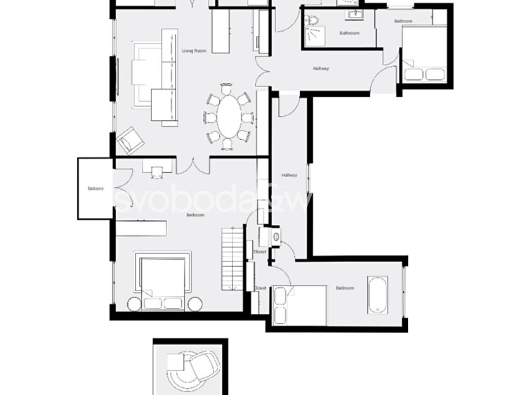 Prodej bytu 5+kk, 172 m² (23 z 23)