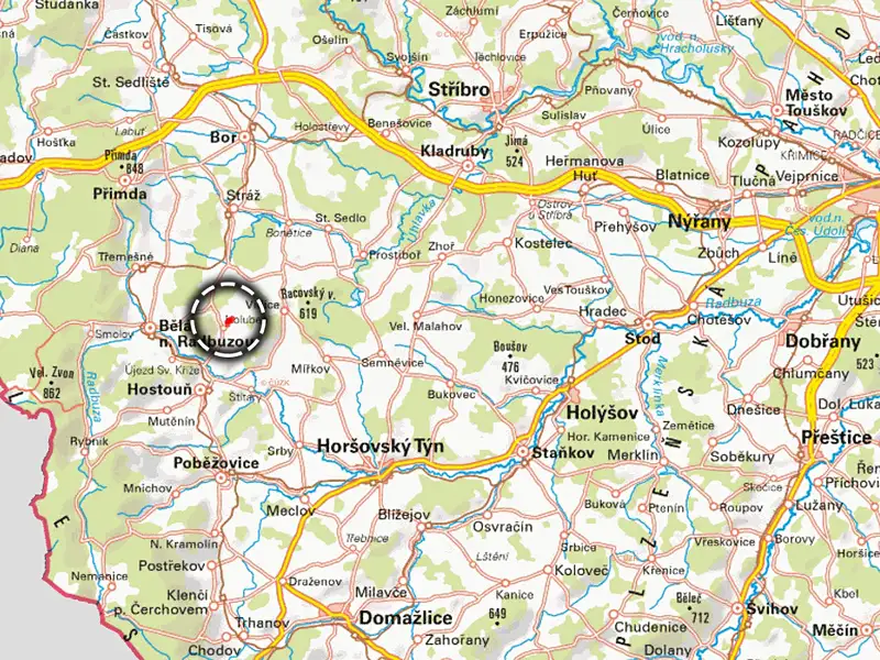 Prodej pole 23705 m², Hostouň – náhled fotky 3