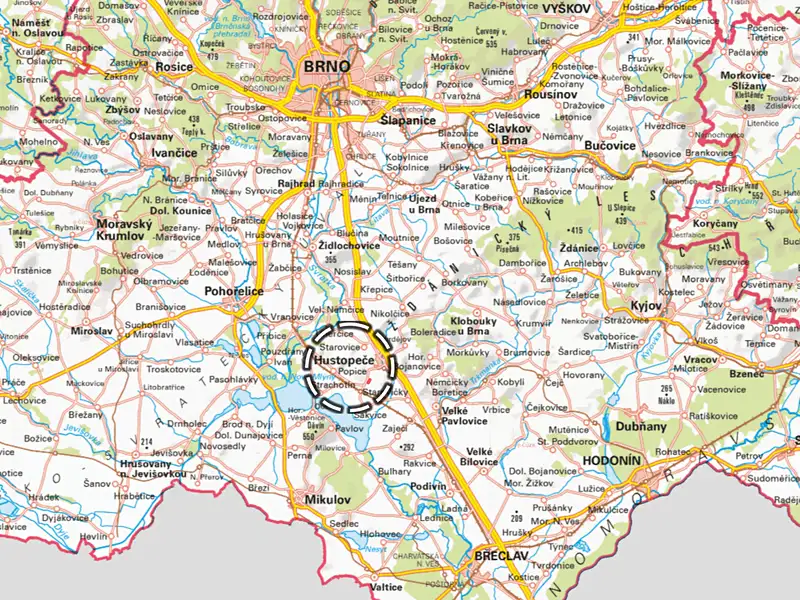 Prodej pole 2550 m², Hustopeče – náhled fotky 3