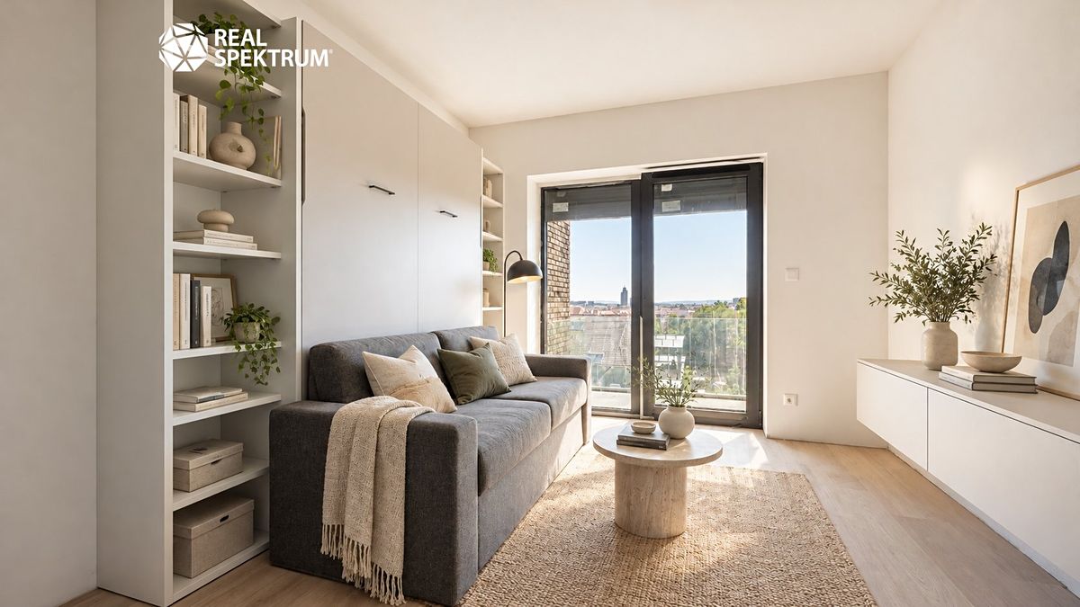 Pronájem bytu 1+kk 23 m²