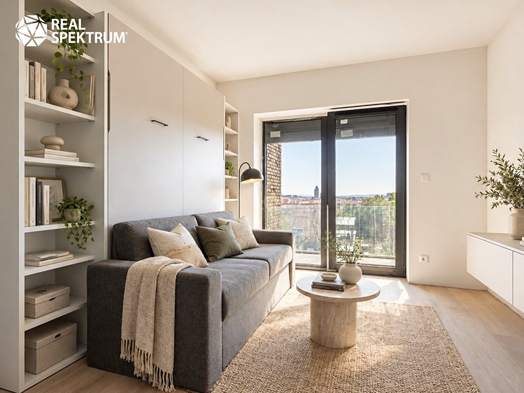 Pronájem bytu 1+kk, 23 m² (1 z 18)