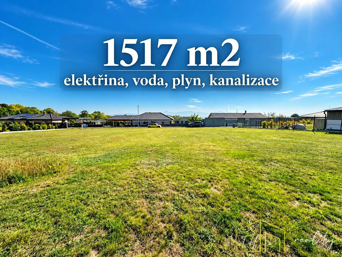 Prodej stavebního pozemku 1517 m²