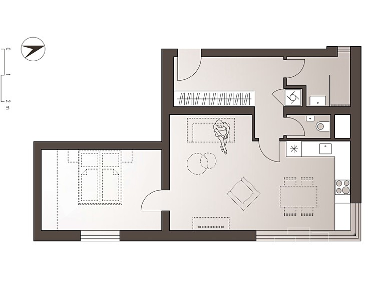 Wohnung 2+kk zum Kauf, 60 m² (10 von 12)