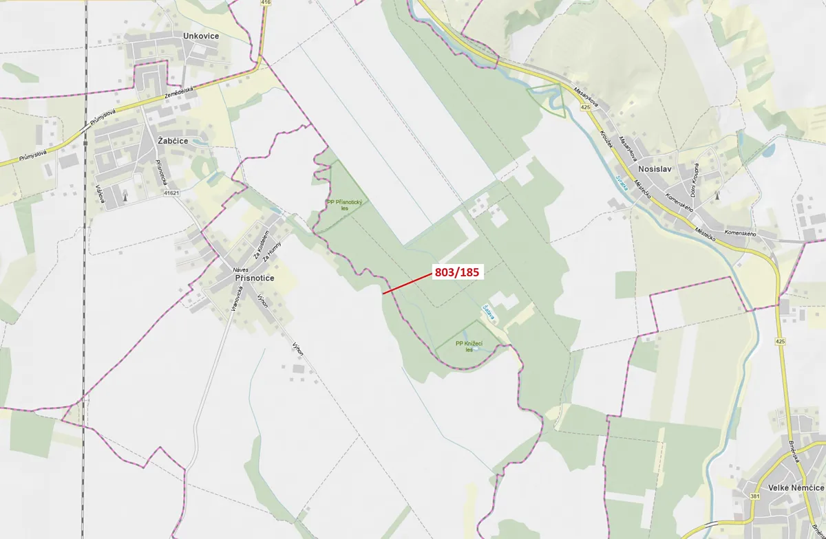 Dražba lesa 31 m²