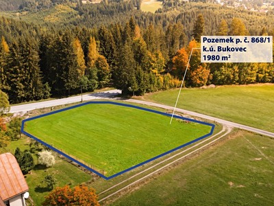 Prodej pozemku, 1 980 m² (2 z 6)