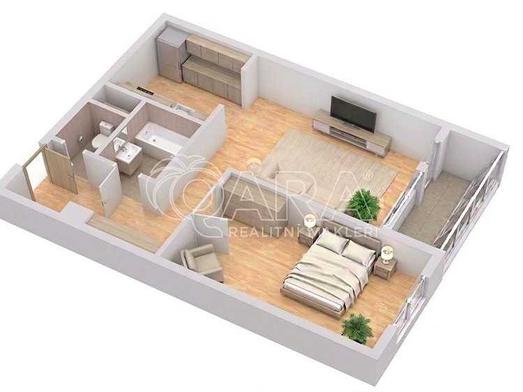 Wohnung 2+kk zum Kauf, 42 m² (17 von 19)