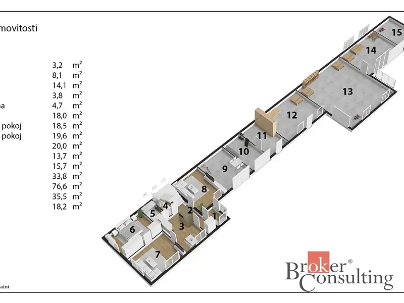 Prodej rodinného domu 185 m², pozemek 2369 m², Vinary – náhled fotky 3