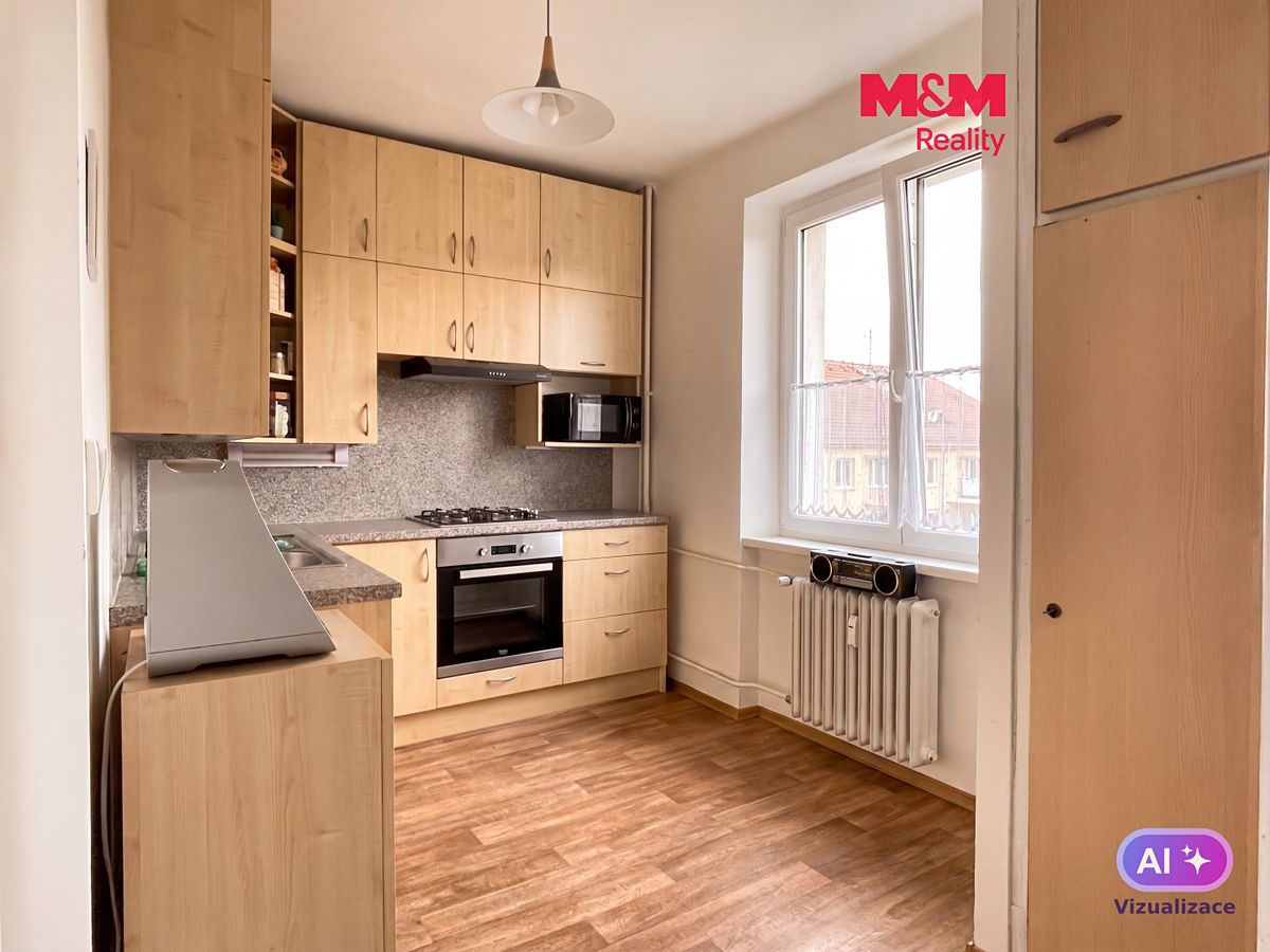 Pronájem bytu 2+1 51 m², Louny – fotka 1 z 3
