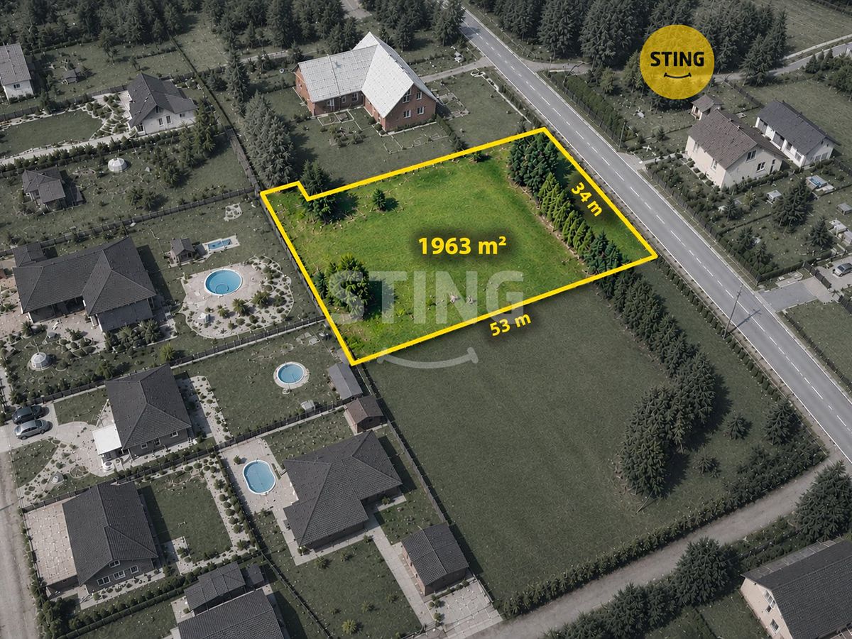 Prodej stavebního pozemku 1963 m², Petřvald – fotka 1 z 3
