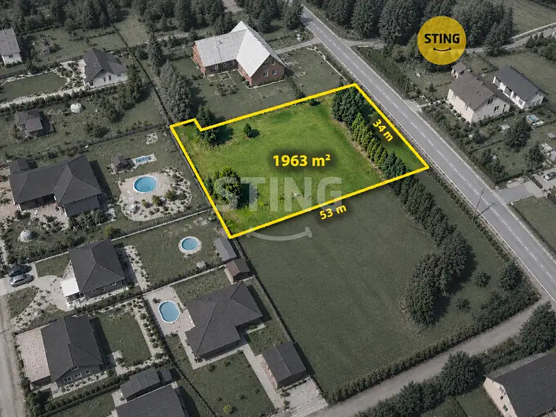 Prodej stavebního pozemku, 1963 m², Karviná, Petřvald