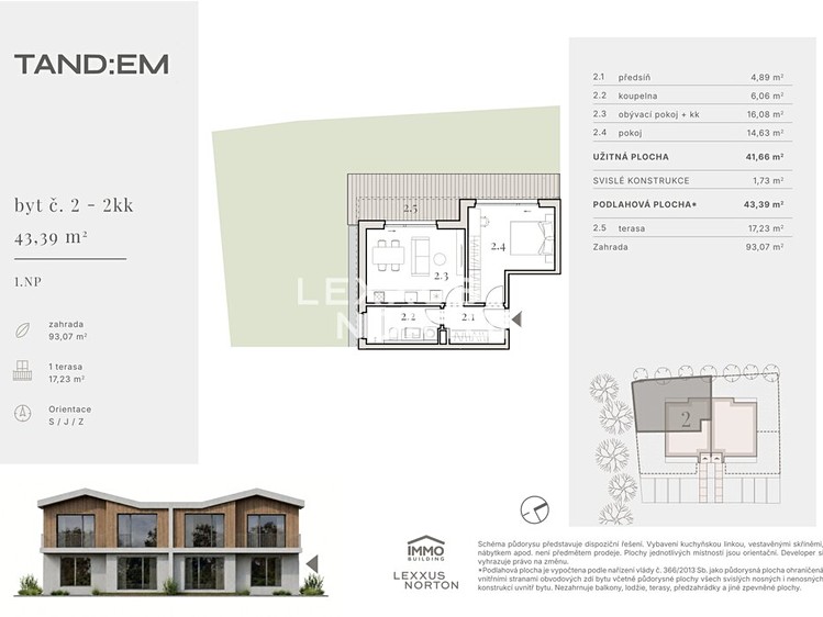 Квартира 2+kk на продаж, 42 м² (6 з 6)