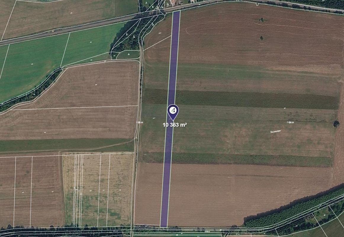 Prodej pole 10363 m², Pšovlky – fotka 1 z 3