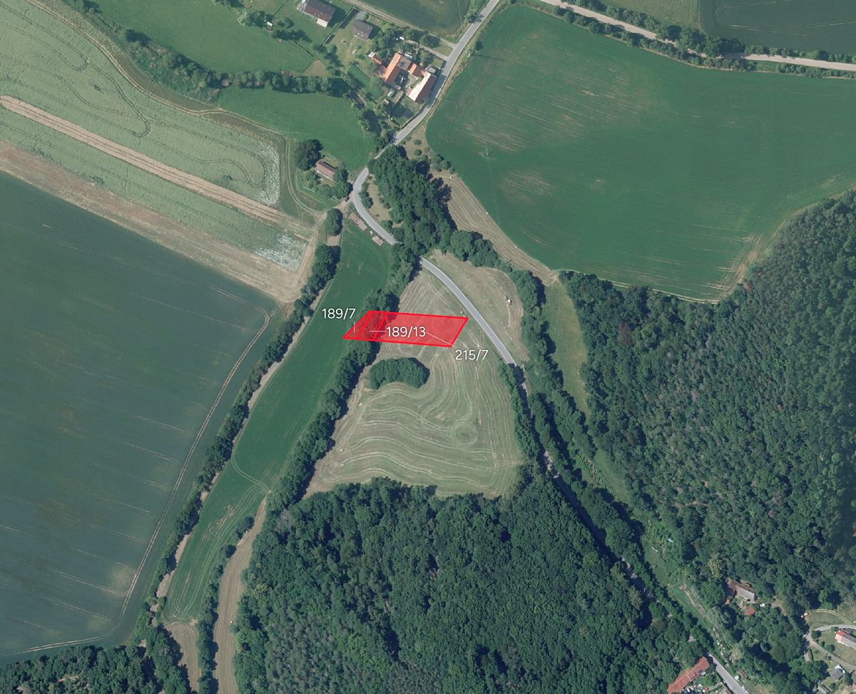 Prodej louky 1775 m², Neveklov – fotka 1 z 3