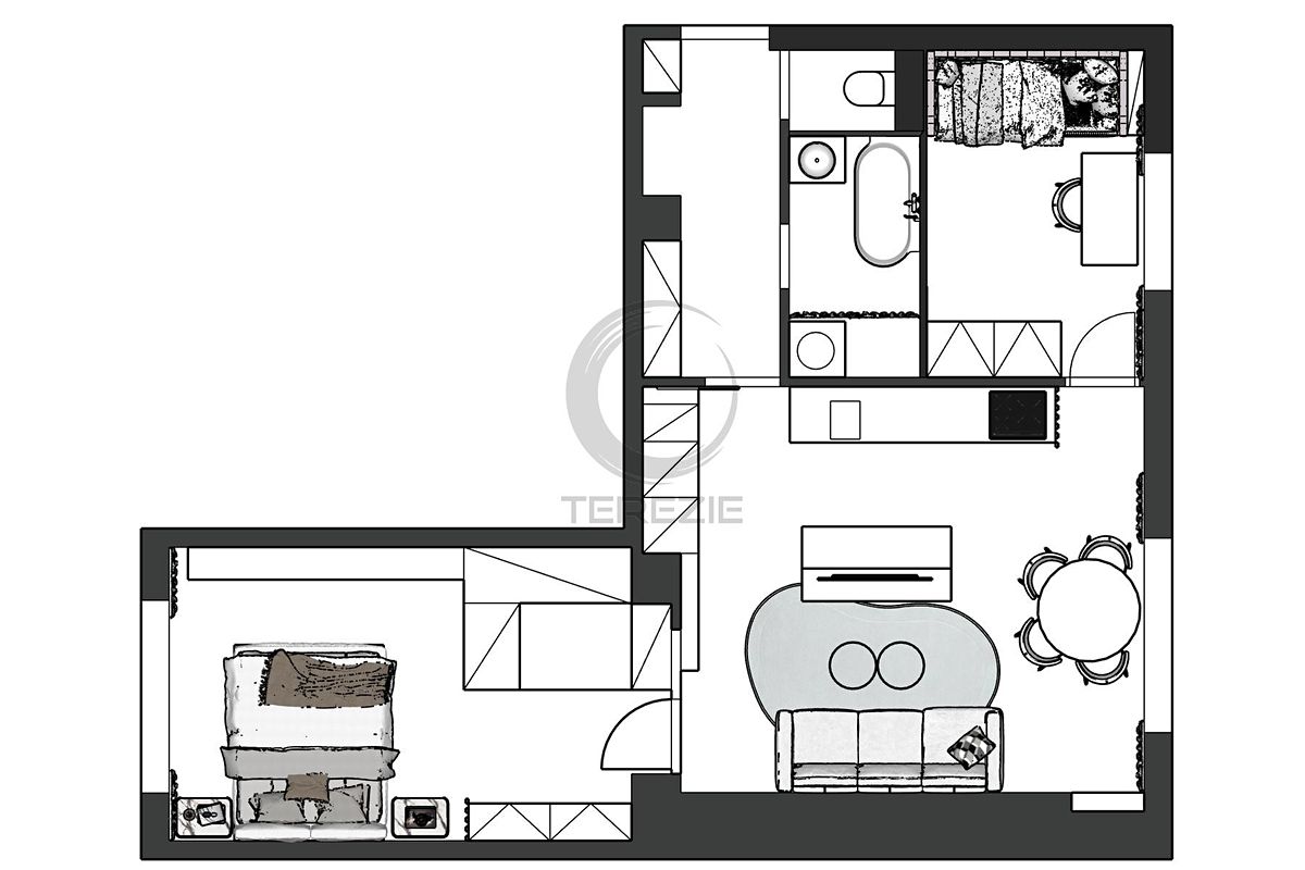 Prodej bytu 3+kk 60 m² – fotografie 4