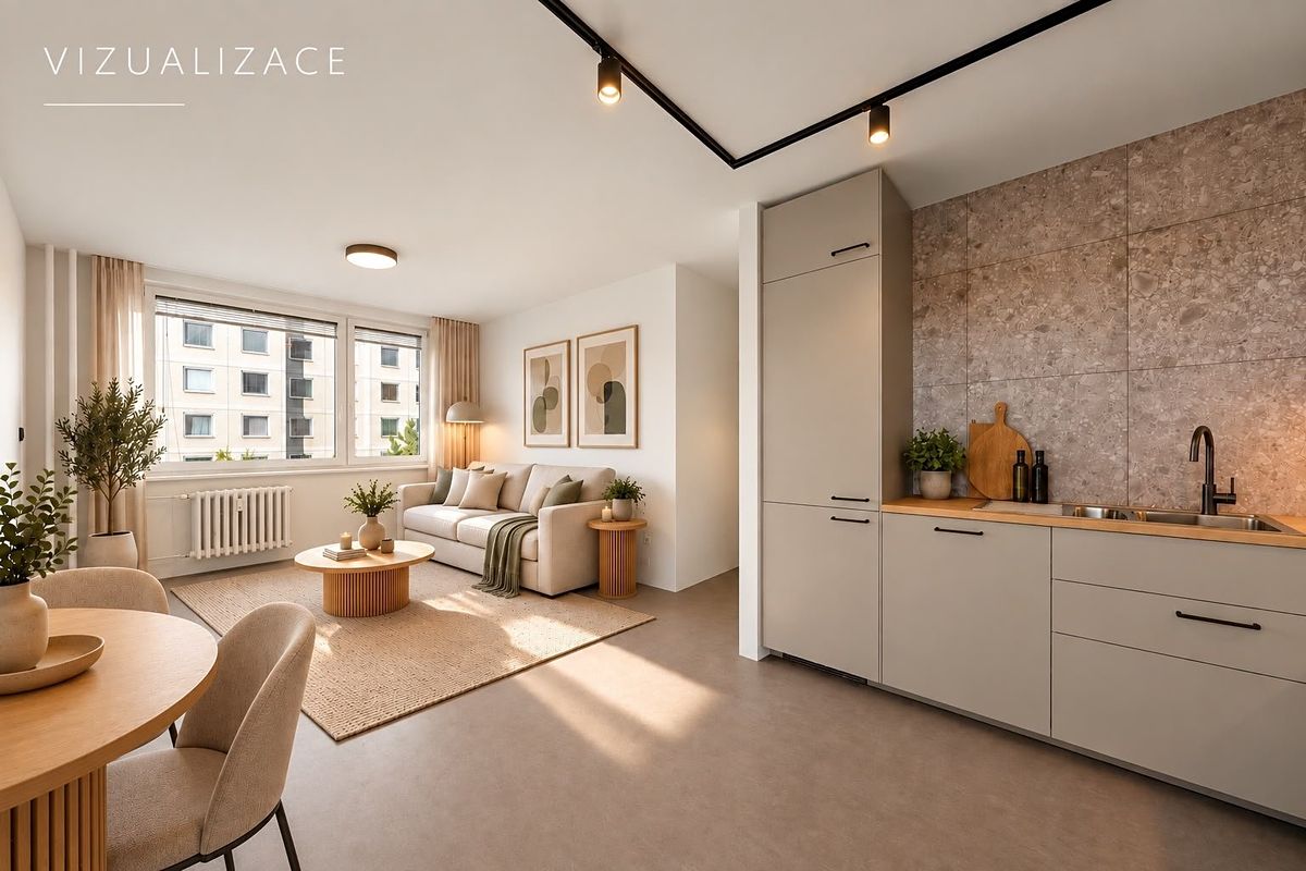 Pronájem bytu 3+kk 65 m², Praha – fotka 1 z 3