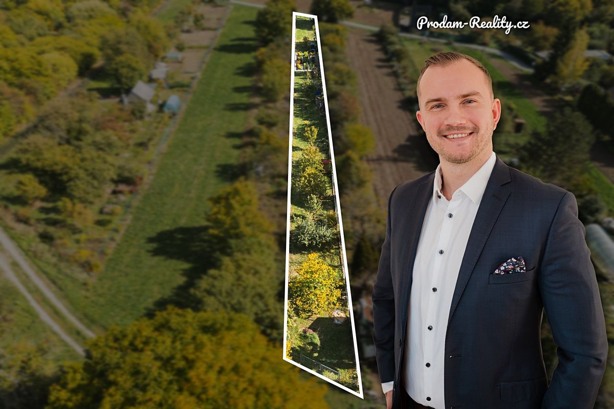 Prodej zahrady 890 m², Šlapanice – fotka 1 z 3