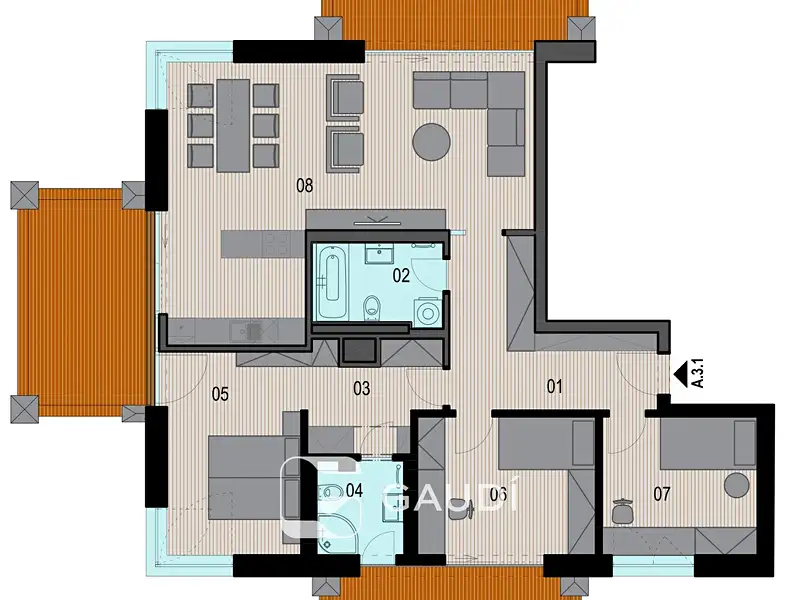 Prodej bytu 4+kk 105 m², Praha – náhled fotky 2