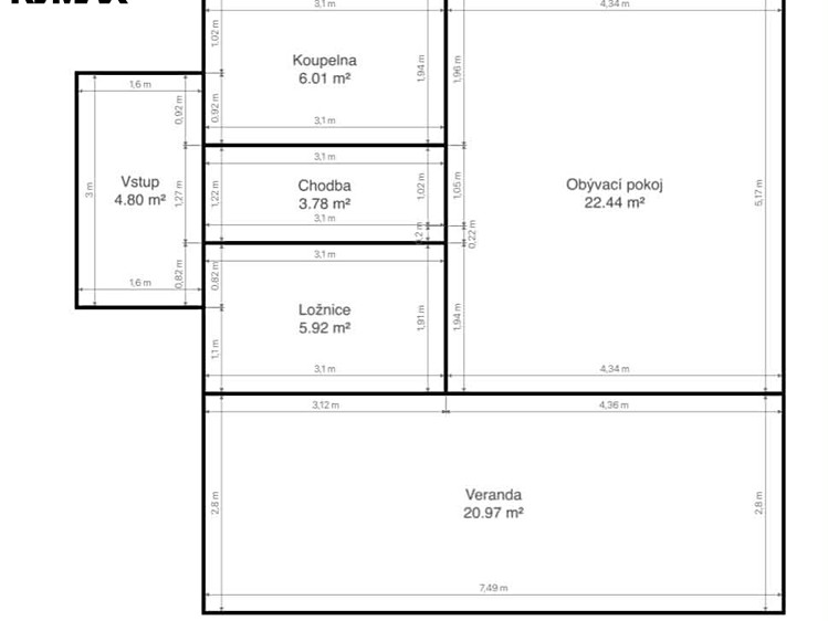 Prodej domu, 60 m² (23 z 23)