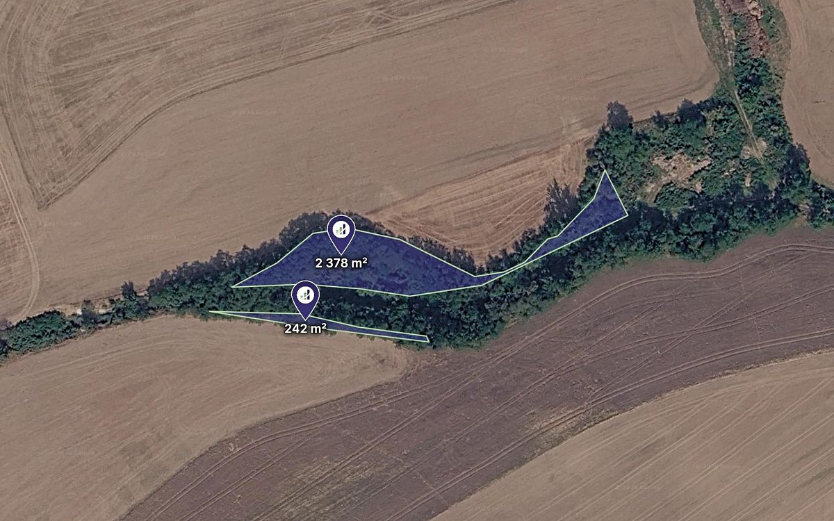 Prodej pozemku 2620 m², Liběšice – fotka 1 z 3