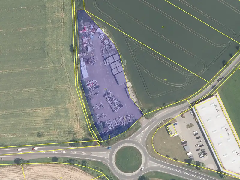 Pronájem komerčního pozemku 6280 m², Dobřejovice – náhled fotky 1