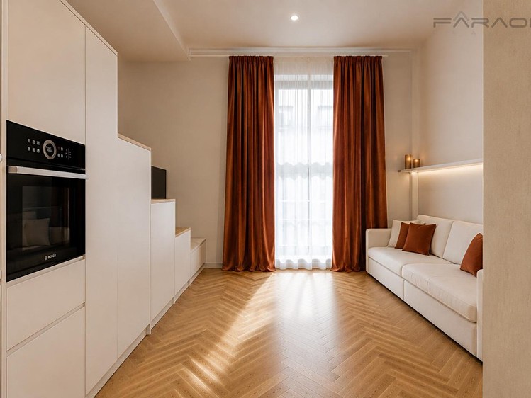 Квартира 1+kk в оренду, 28 м² (1 з 9)