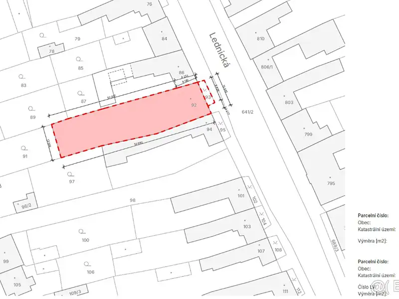 Prodej stavebního pozemku 847 m², Břeclav – náhled fotky 3