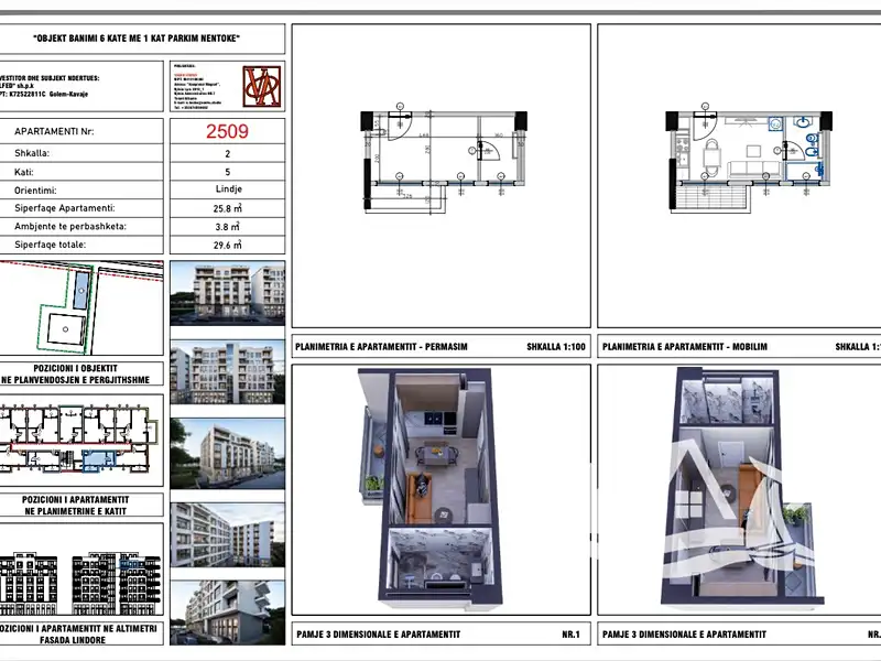 Prodej bytu 1+kk 26 m², Golem – náhled fotky 2