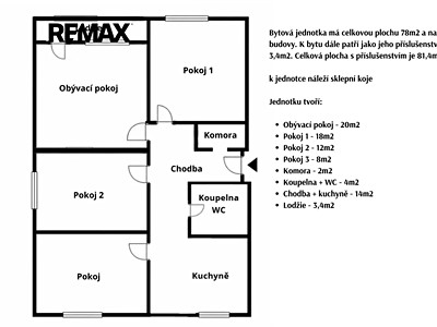 Prodej bytu 4+1, 78 m² (3 z 26)