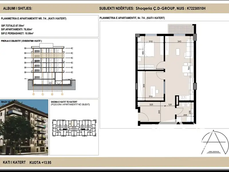 Prodej bytu 3+kk 88 m², Golem – náhled fotky 2