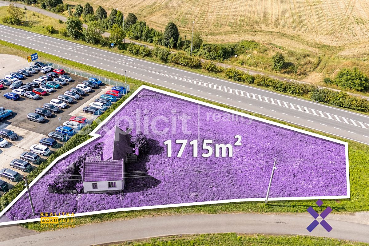 Prodej komerčního pozemku 1715 m², Uherský Brod – fotka 1 z 3