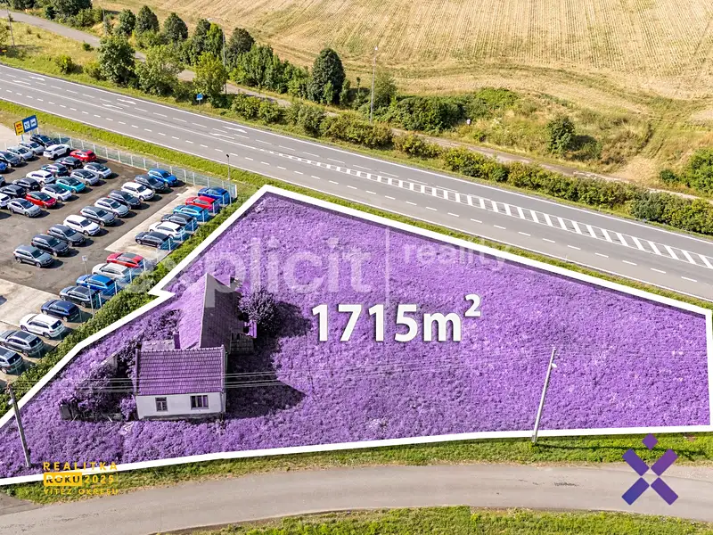 Prodej komerčního pozemku 1715 m², Uherský Brod – náhled fotky 1