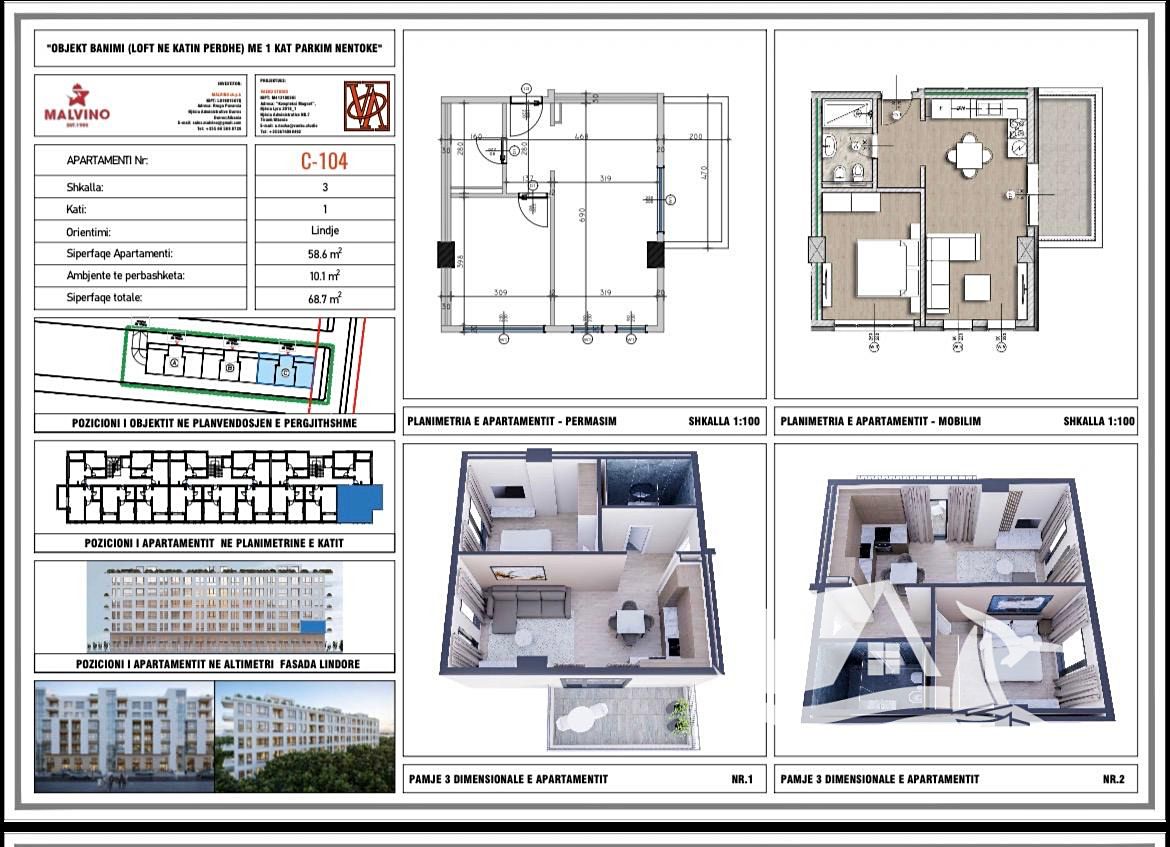 Prodej bytu 2+kk 58 m², Golem – fotka 1 z 3
