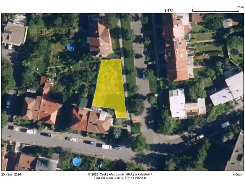 Prodej stavebního pozemku 419 m², Brno – náhled fotky 1