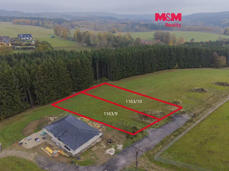 Prodej stavebního pozemku 997 m², Krásná – náhled fotky 1