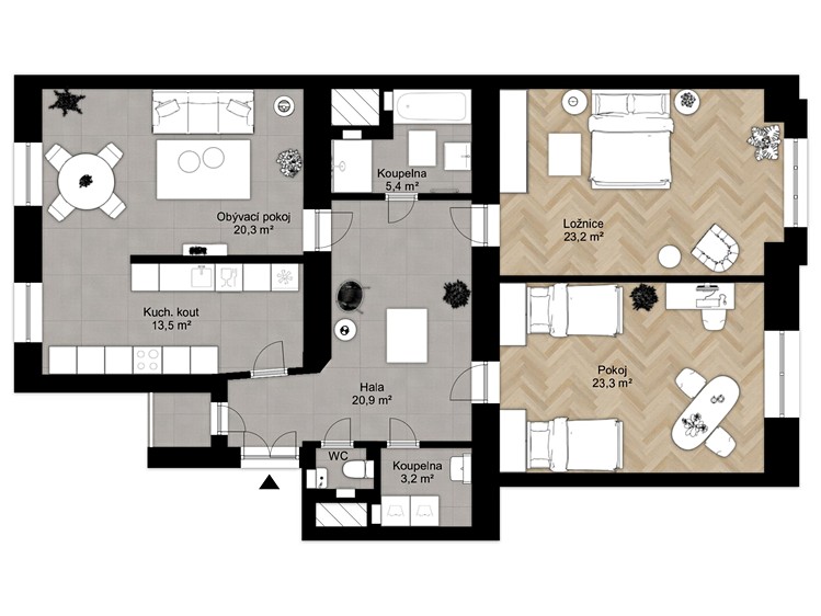 Wohnung 3+1 zum Kauf, 110 m² (4 von 20)