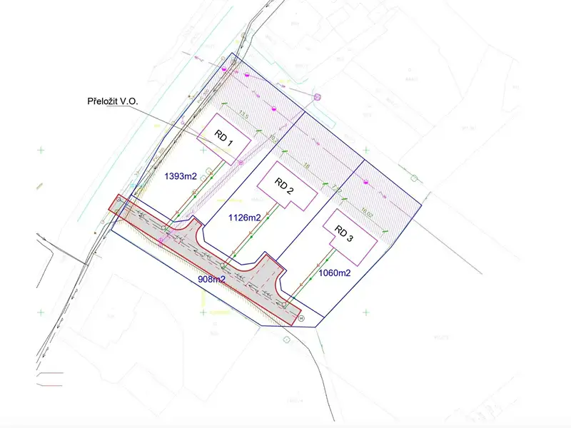 Prodej stavebního pozemku 1393 m², Jeseník – náhled fotky 2