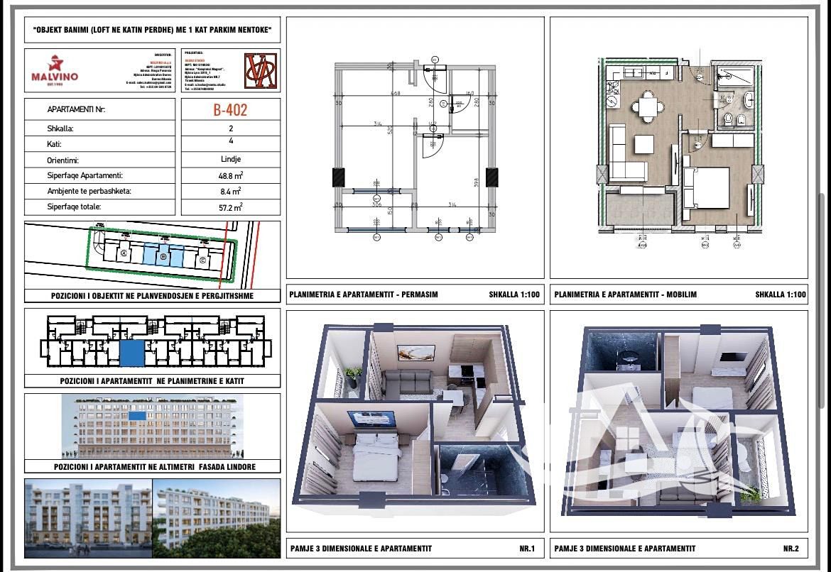 Prodej bytu 2+kk 48 m², Golem – fotka 1 z 3
