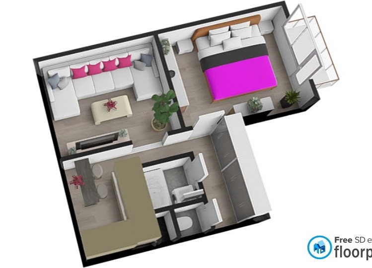 Квартира 2+1 на продаж, 53 м² (17 з 24)