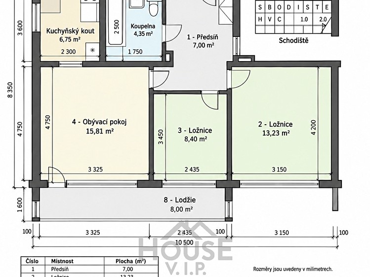 Квартира 3+kk на продаж, 63 м² (32 з 37)